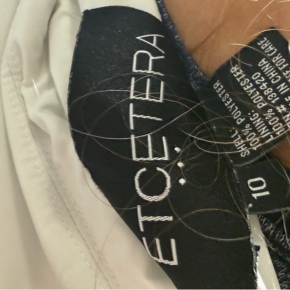 Etcetera White Jacket With Transparent Details - Picture 2 of 8